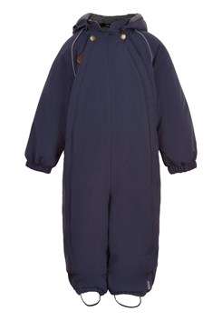 Mikk-Line baby snowsuit Solid - Nightshade